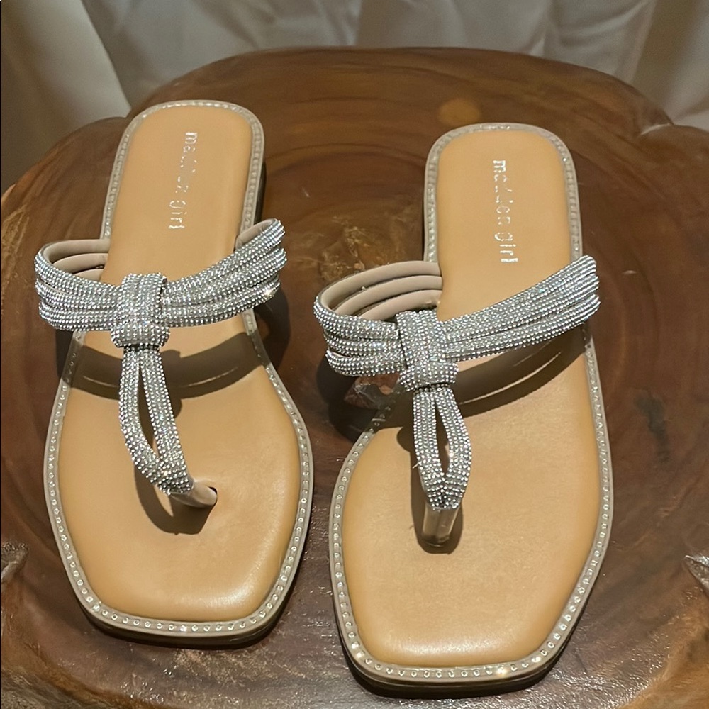 Madden Girl Silver Women's Sandals